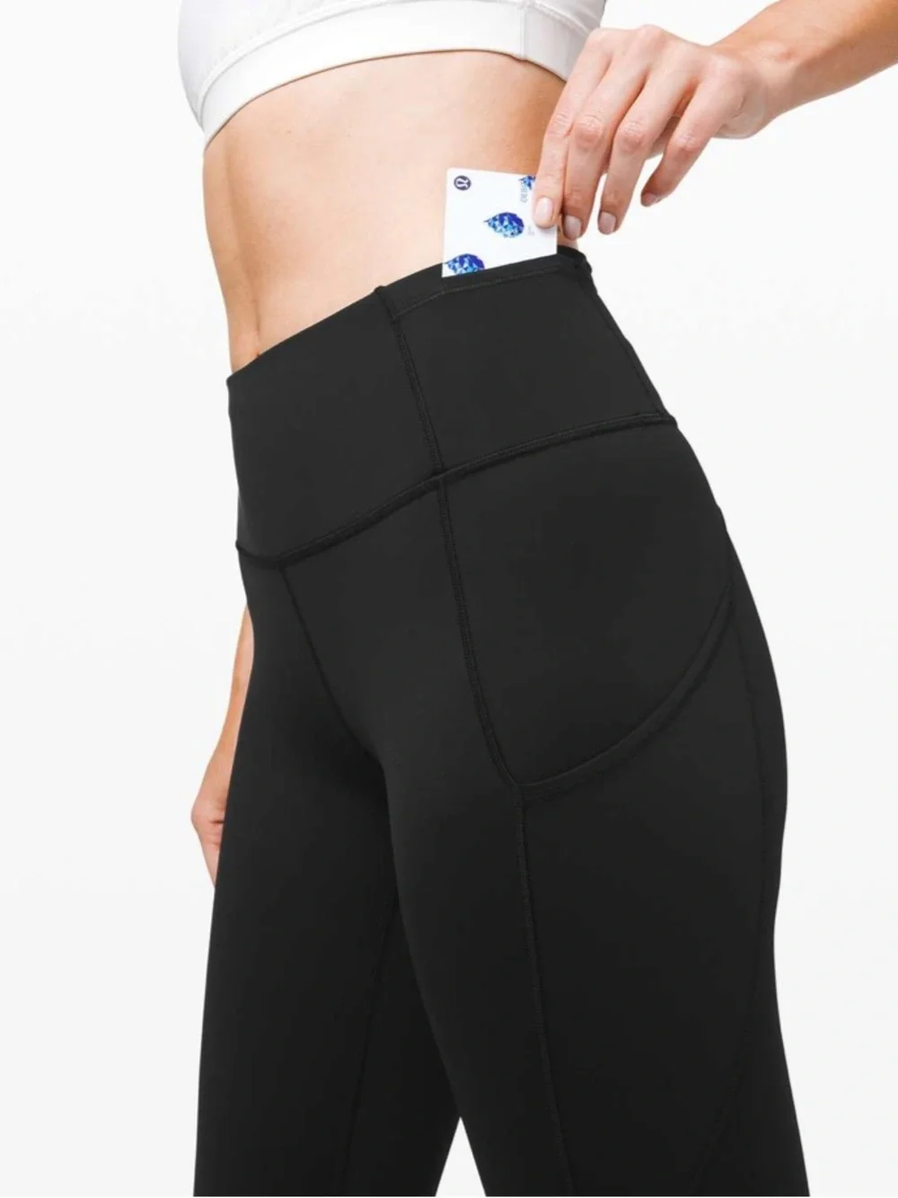 Lululemon Fast and Free High Rise Crop Leggings 23